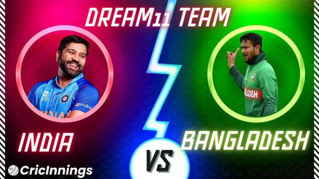 T20 World Cup 2024 IND vs BAN Dream11 Prediction Today Match