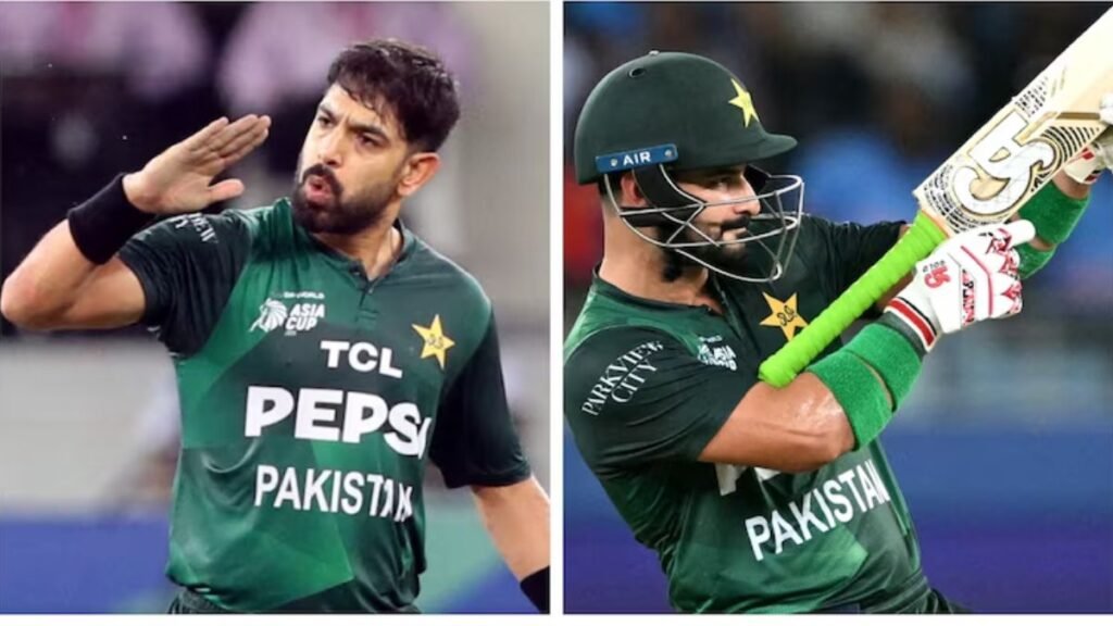 Haris Rauf and Sahibzada Farhan